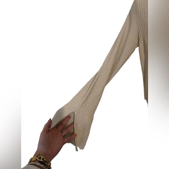 Free People Criss Cross Neck Sweater - Picture 4 of 8